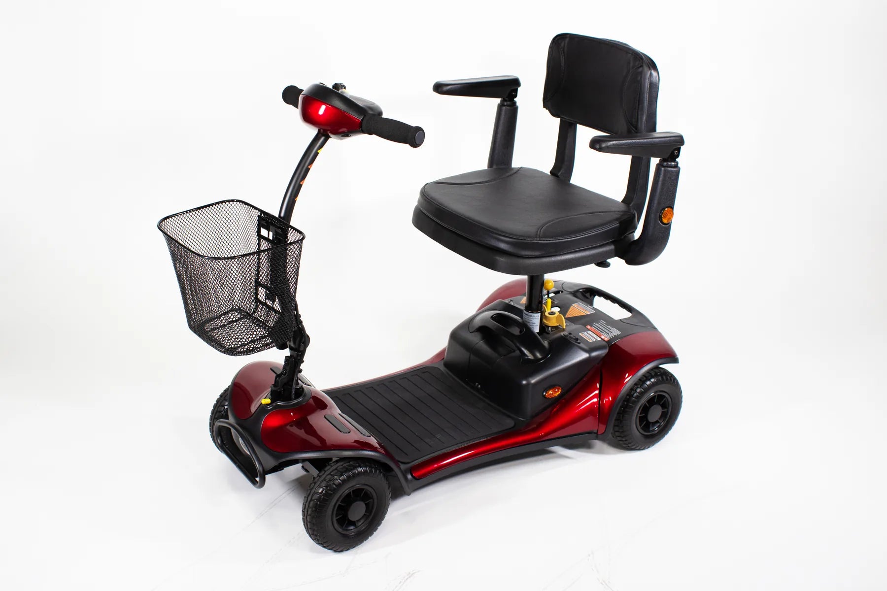 Shoprider Dasher 4 compact 4-wheel mobility scooter by Safe Path Living