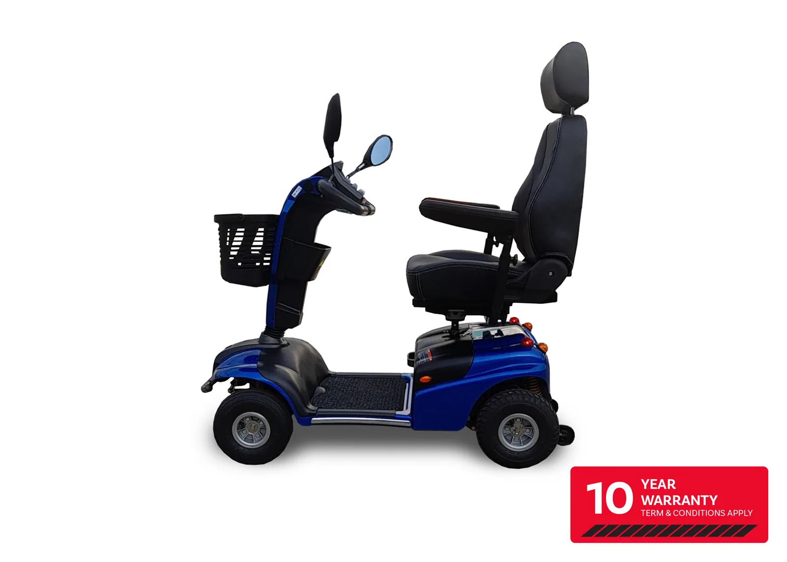 Shoprider Explorer 888SLN comfortable scooter seat and controls